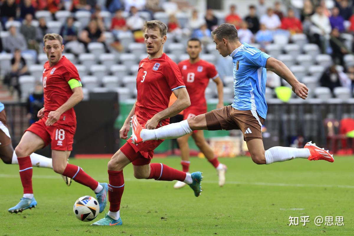 比利时对阵丹麦，双方争夺胜利之争